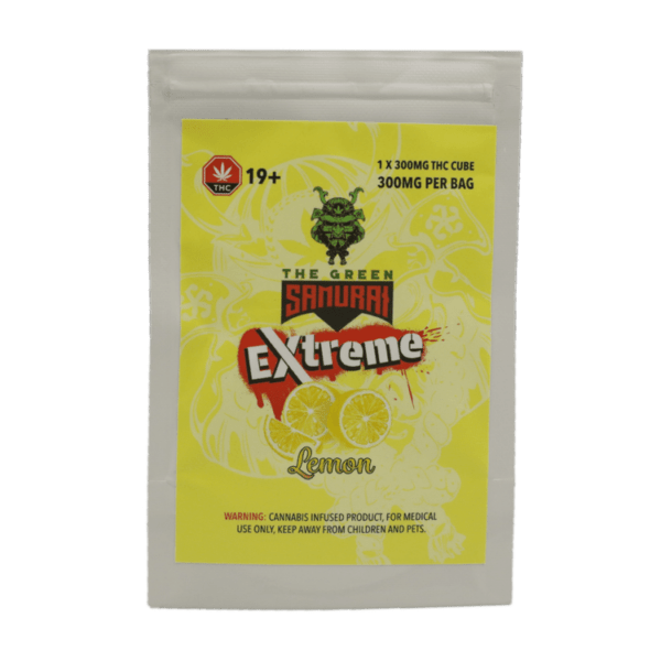 Green Samurai Extreme - Lemon Gummy 300mg THC | defcdw